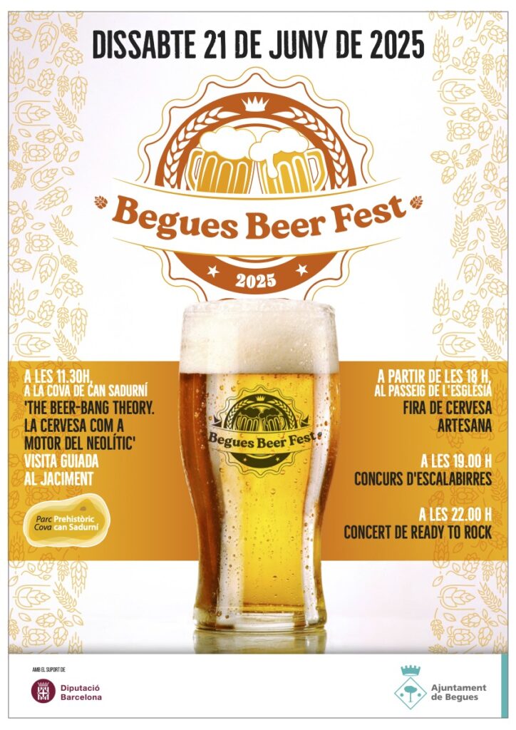 Cartell de Fira de la Cervesa Artesana a Begues