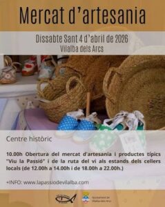 Mercat de la Passió de Vilalba dels Arcs cartell