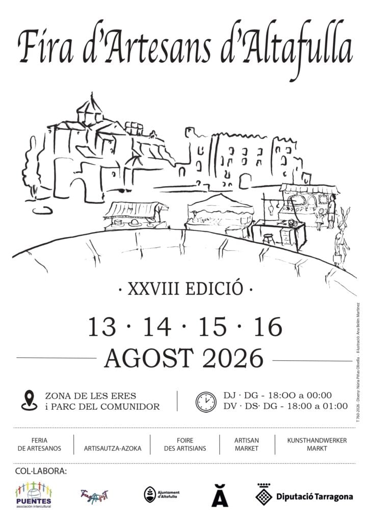 Cartell de Fira d’Artesans a Altafulla