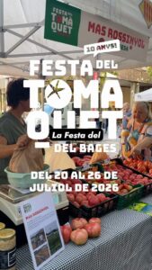 Festa del tomaquet del bages a manresa cartell