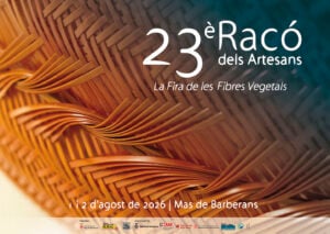 Fira de les fibres vegetals raco dels artesans cartell