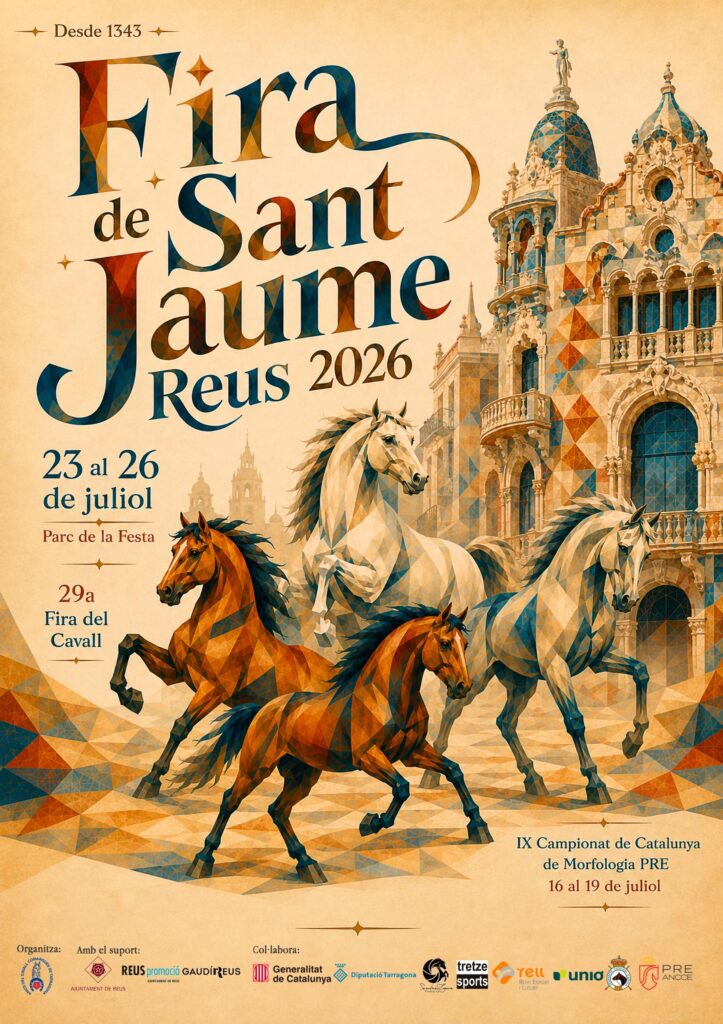 Cartell de Fira de Sant Jaume a Reus