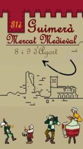 Mercat medieval de guimera cartell