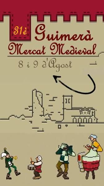Cartell de Mercat medieval de Guimerà