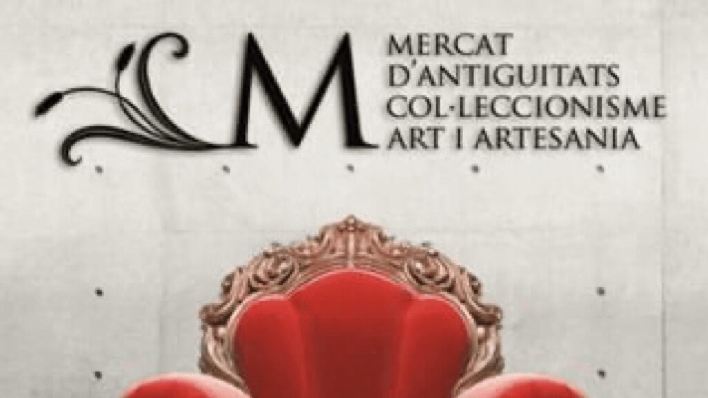 Mercat mensual dantiguitats colleccionisme art i artesania a igualada portada