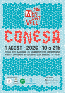 Mercat vell a conesa cartell