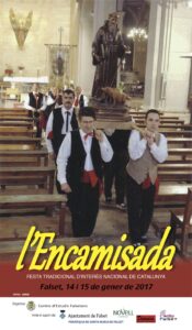 Encamisada a Falset cartell