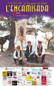 Encamisada a Falset cartell