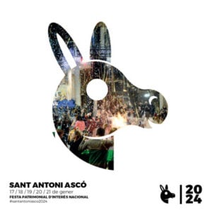 Festa de Sant Antoni d'Ascó cartell