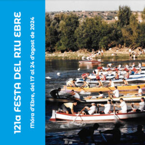 Festa del Riu de Móra d'Ebre cartell cartell