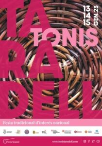 Festa dels Tonis a Taradell cartell