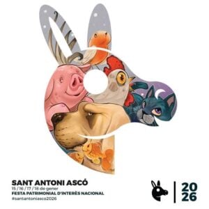 Festa de sant antoni d asco cartell