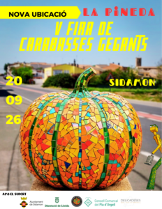 Fira de carabasses gegants a sidamon cartell