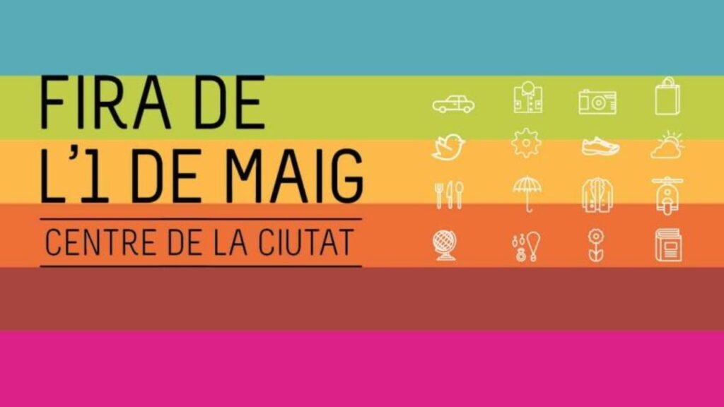 Fira de l1 de maig a olot portada