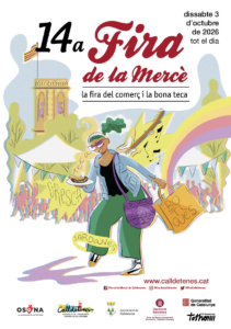 Fira de la merce de calldetenes fira del comerc i la bona teca cartell