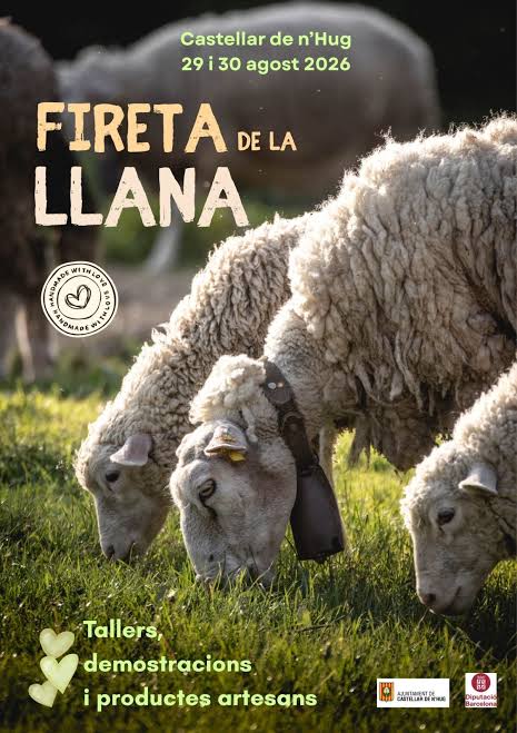 Cartell de Fireta de la Llana a Castellar de n’Hug