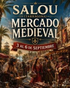 Mercat medieval a salou cartell
