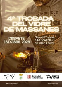 Trobada del vidre a massanes cartell