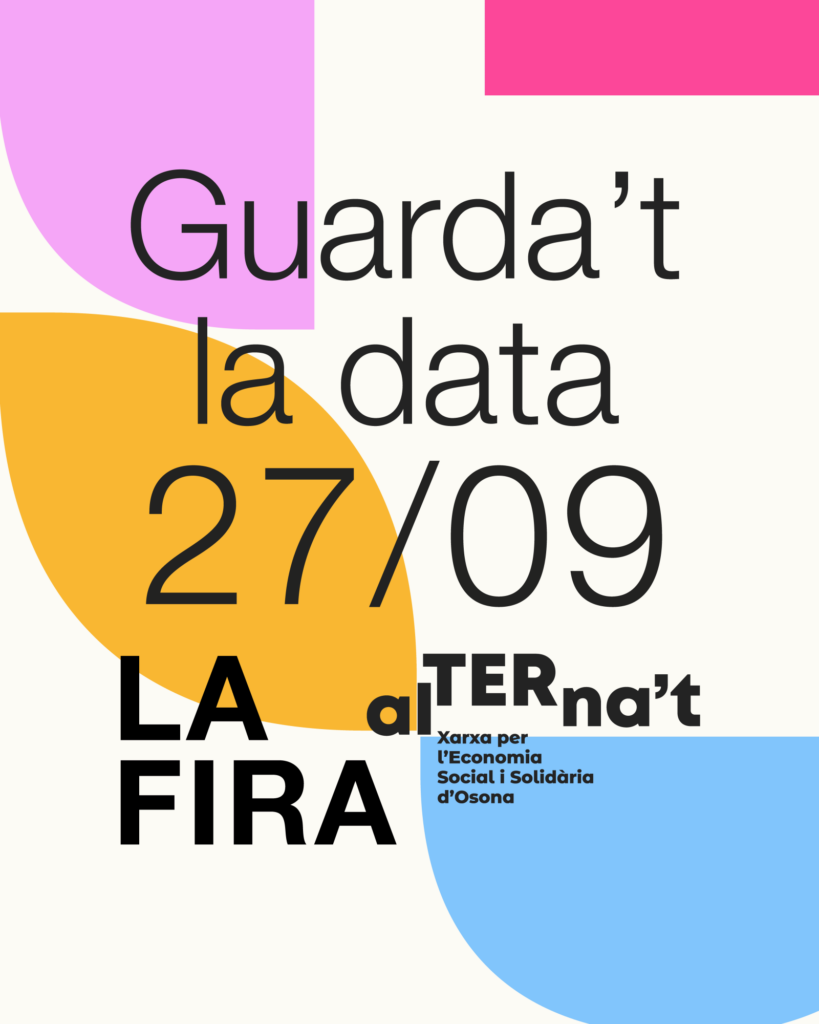 Cartell de alTERna’t, fira d’economia social i solidària d’Osona