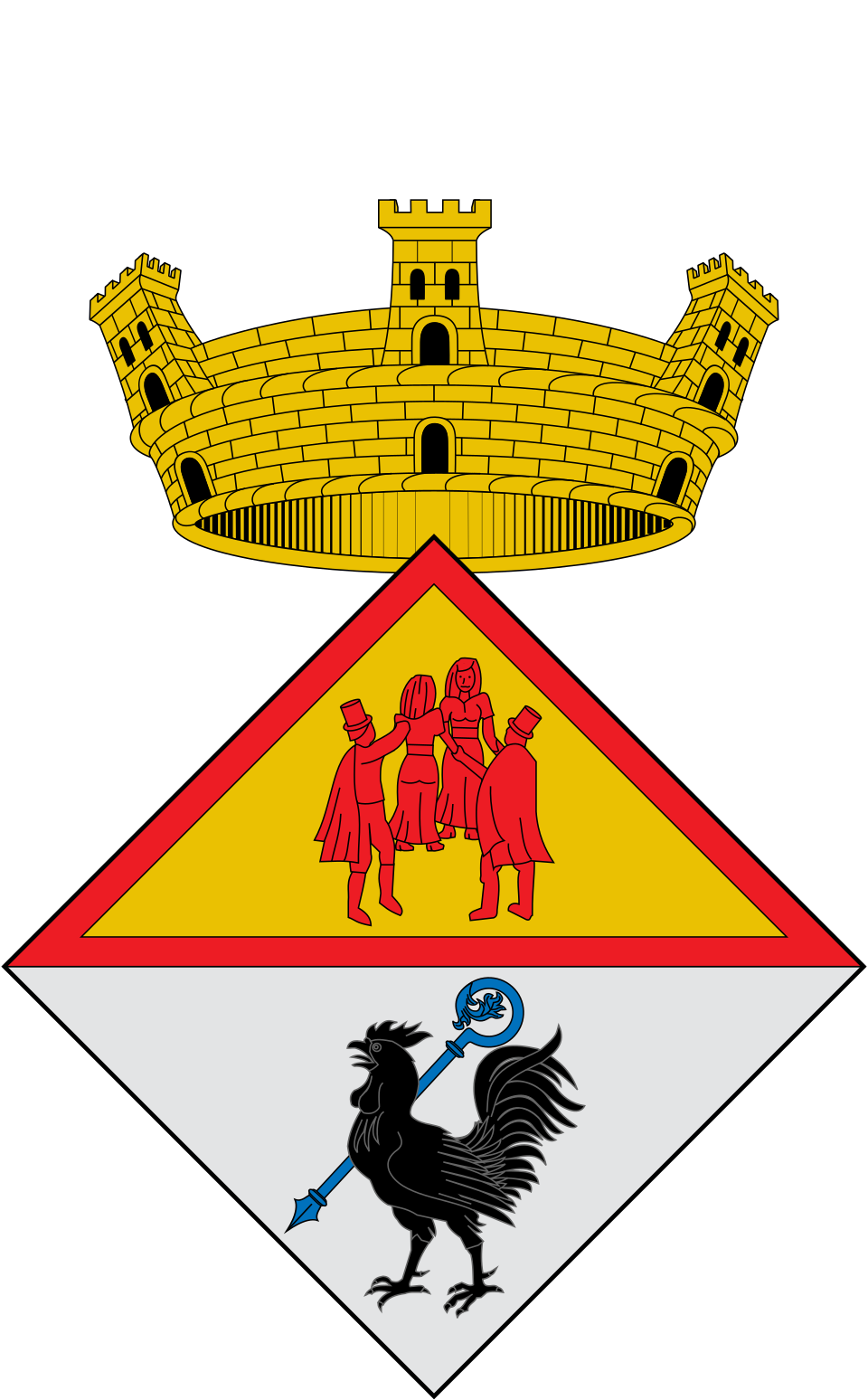 Escut de Borredà