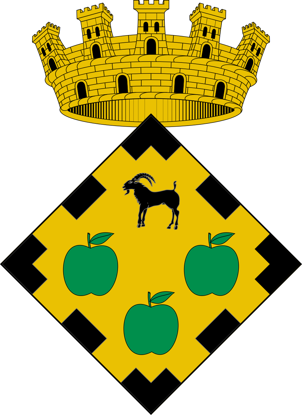 Escut de Maçanet de la Selva