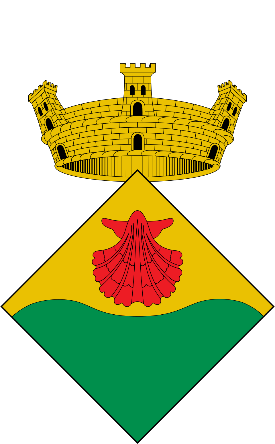 Escut de Olesa de Bonesvalls