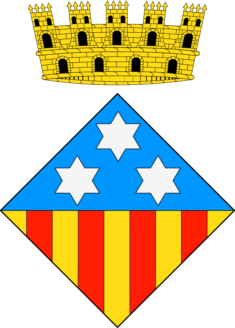 Escut de Sant Feliu de Pallerols