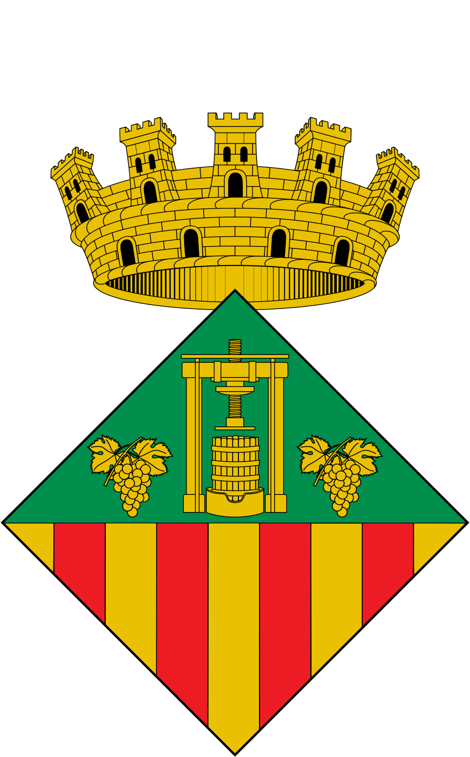 Escut de Sant Sadurní d’Anoia