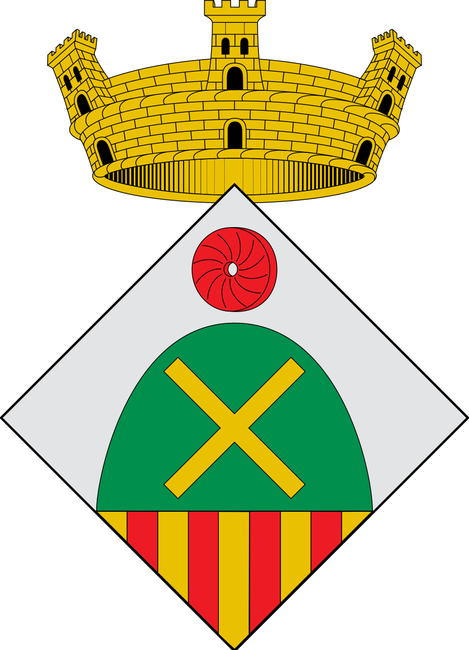 Escut de Sant Vicenç de Montalt
