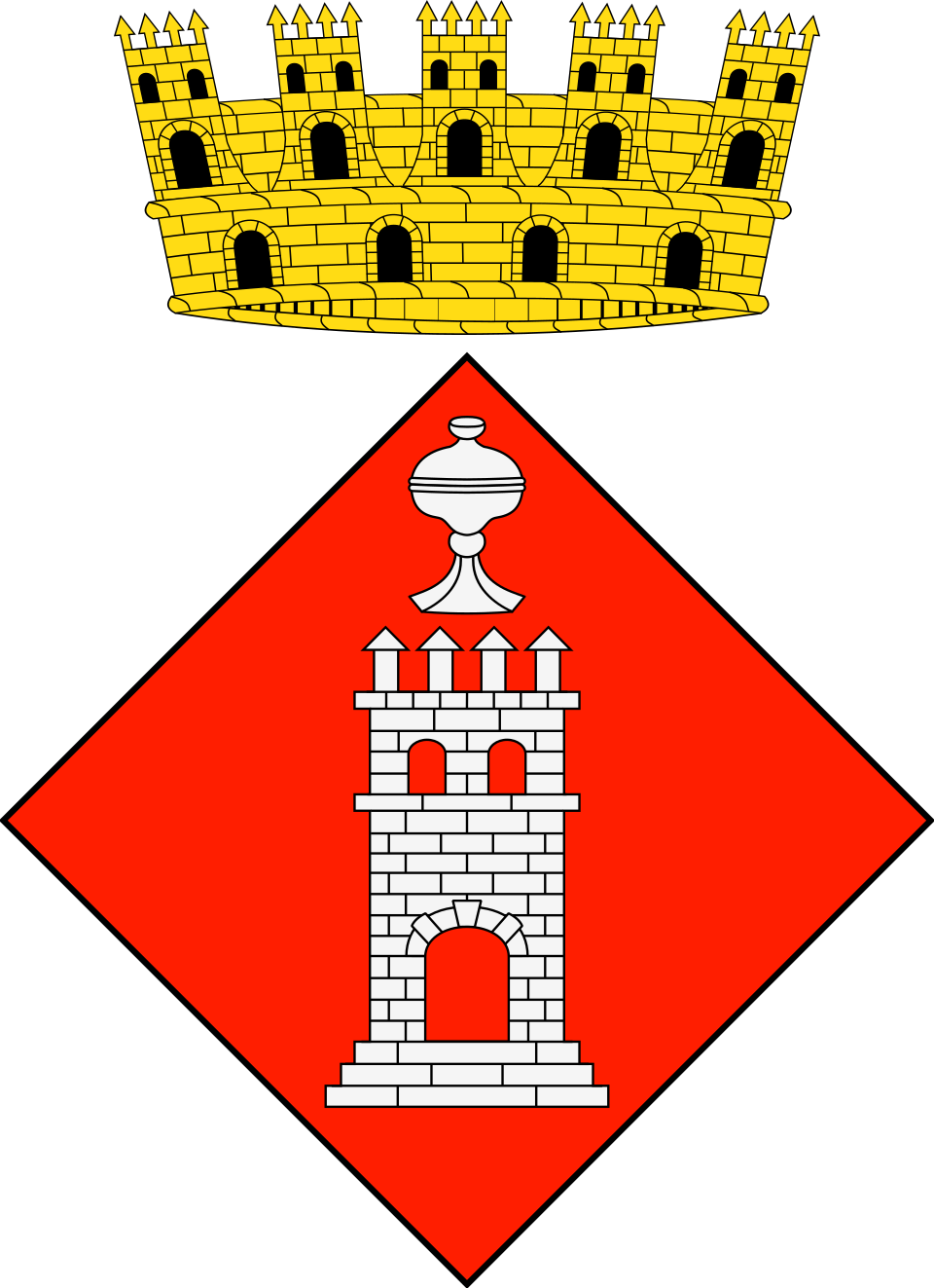 Escut de Santa Bàrbara