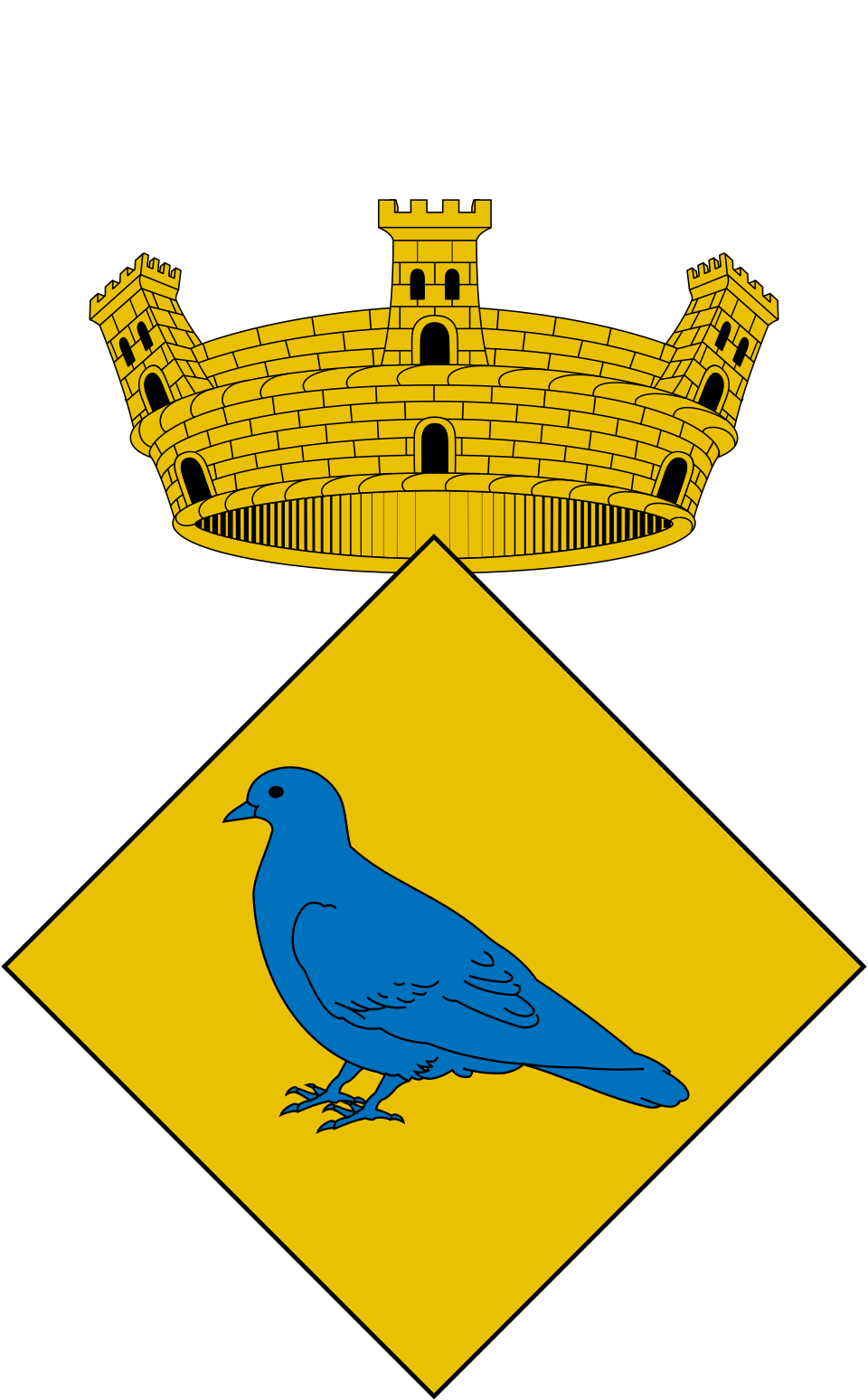 Escut de Santa Coloma de Cervelló