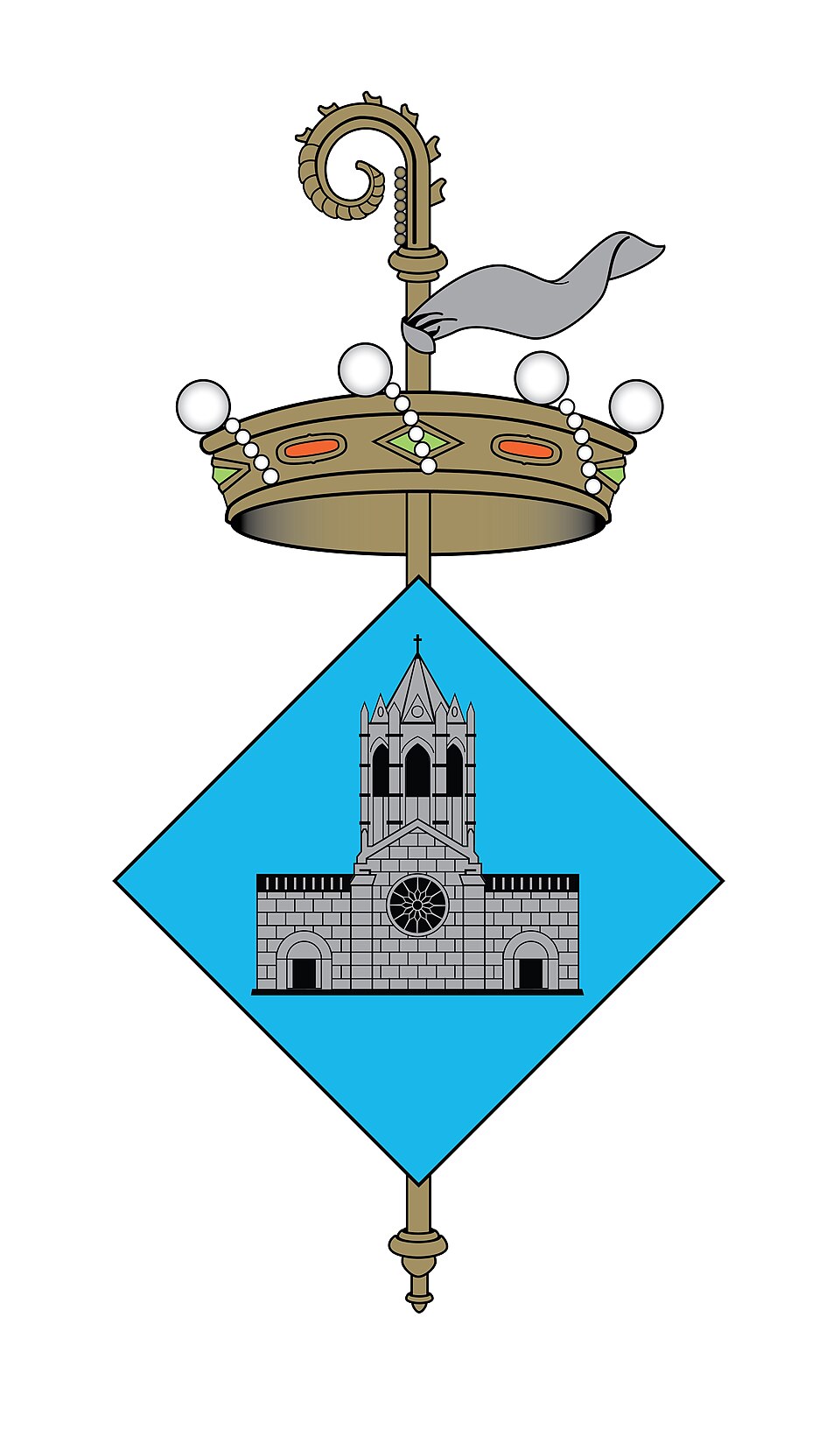 Escut de Vallbona de les Monges