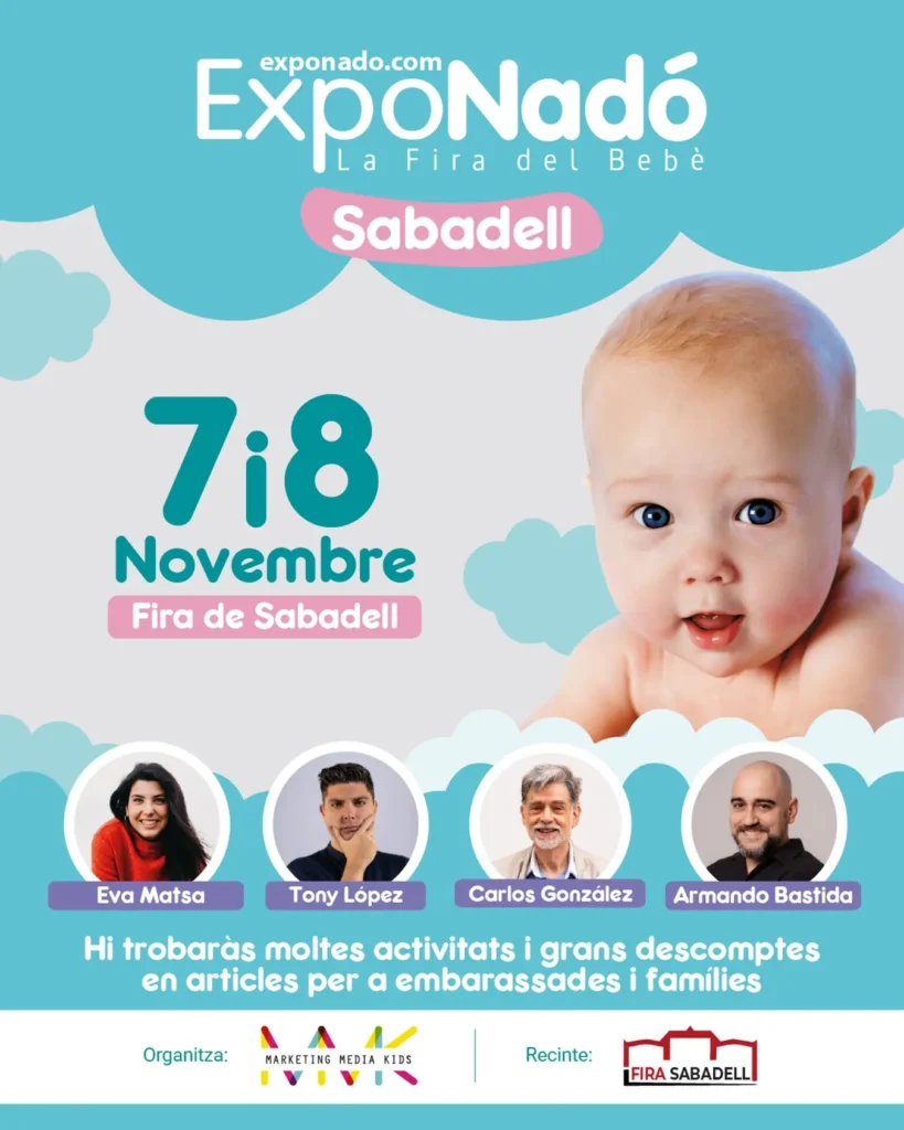 Cartell de ExpoNadó a Sabadell