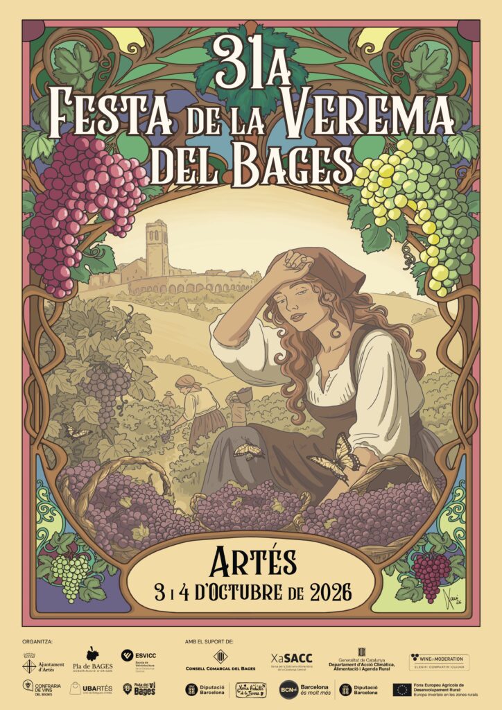 Cartell de Festa de la Verema del Bages