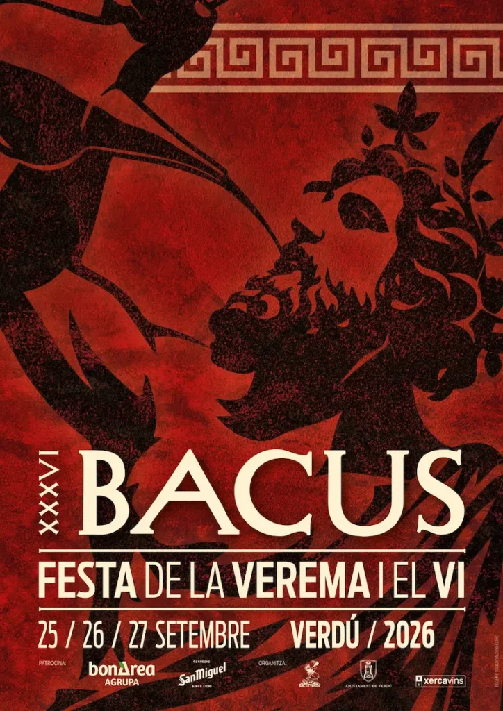 Cartell de Festa de la Verema i el Vi de Verdú