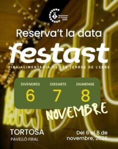 Festast fira alimentaria de les terres de l ebre a tortosa cartell