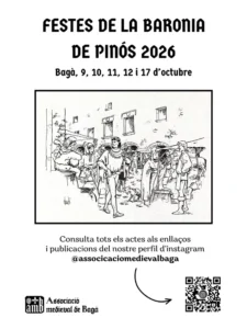 Festes de la baronia de pinos a baga cartell