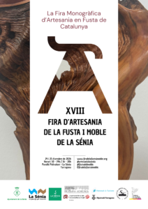 Fira d artesania de la fusta i el moble a la senia cartell