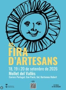 Fira d artesans a mollet del valles cartell