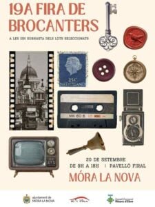 Fira de brocanters a mora la nova cartell