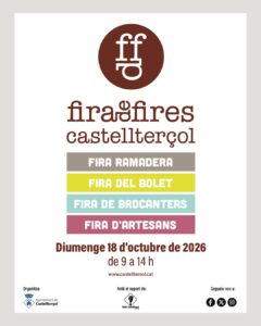 Fira de fires a castelltercol cartell