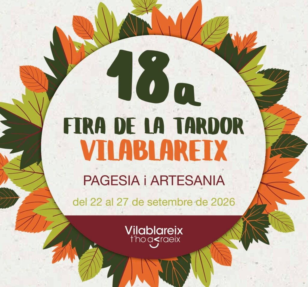 Cartell de Fira de la Tardor a Vilablareix