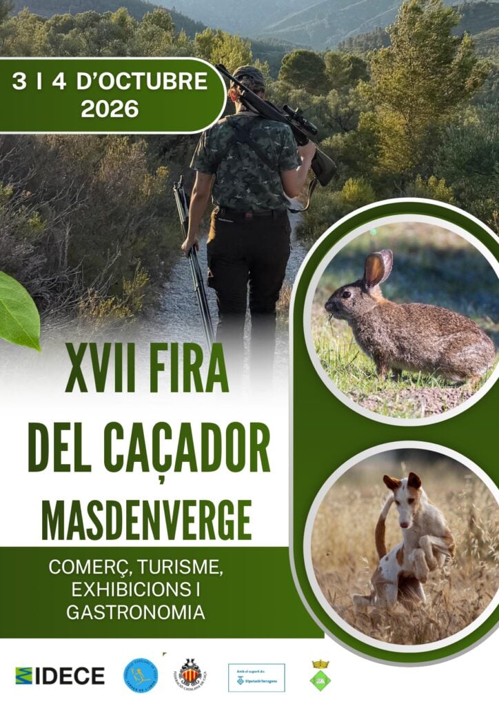 Cartell de Fira del Caçador a Masdenverge