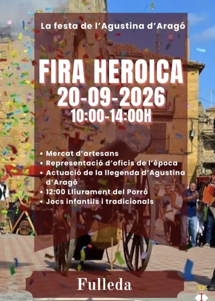 Cartell de Fira Heroica a Fulleda