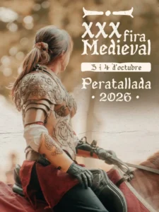 Fira medieval a peratallada cartell