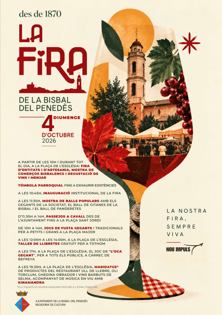 Cartell de La Fira de la Bisbal del Penedès
