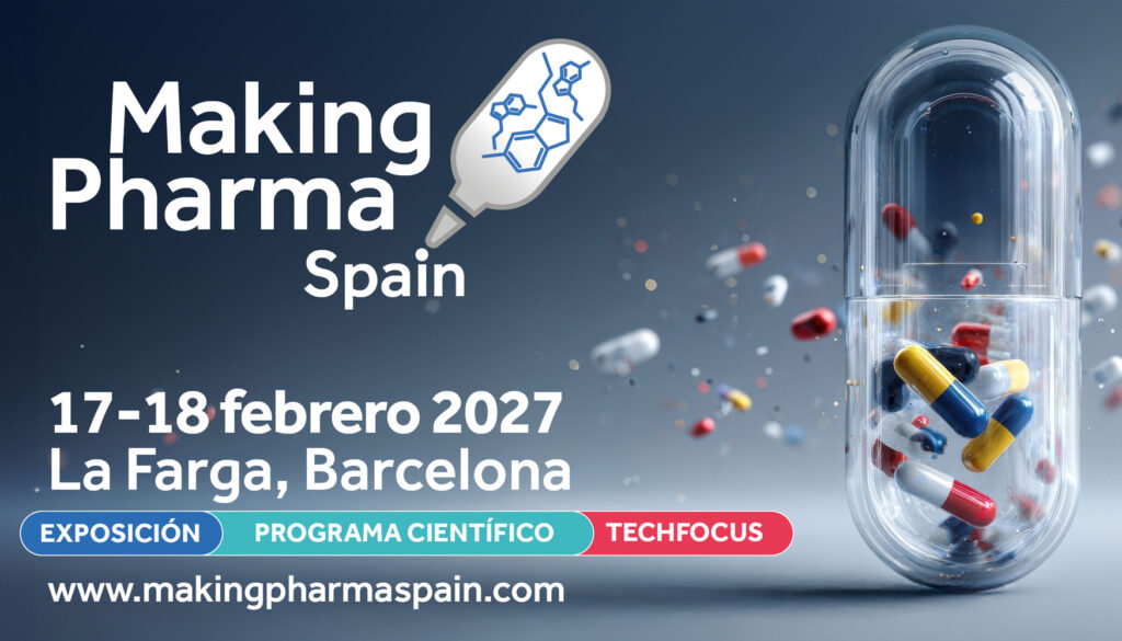 Cartell de Making Pharma Spain a l’Hospitalet de Llobregat