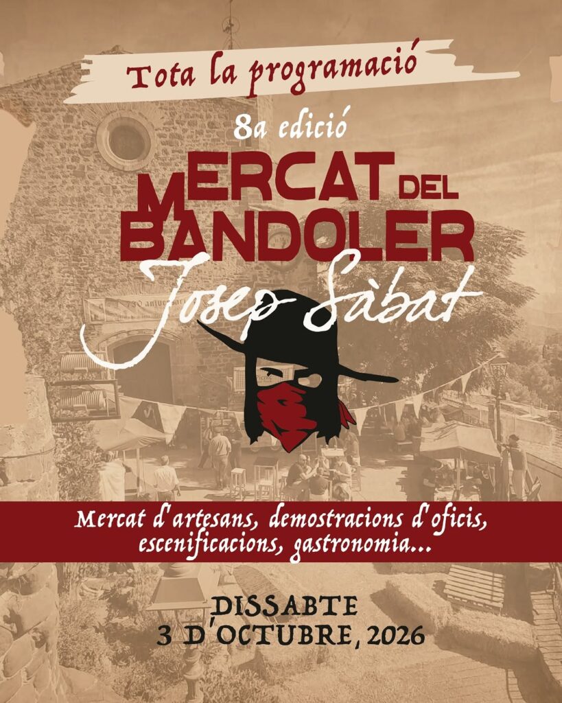 Cartell de Mercat del Bandoler a Corbera de Llobregat