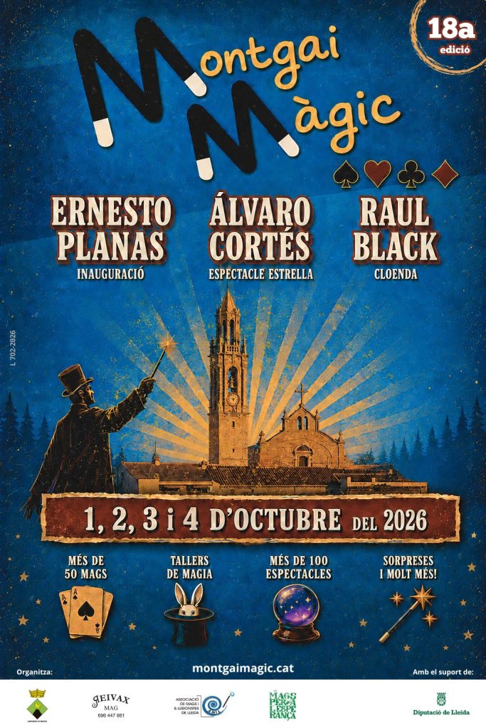 Cartell de Montgai Màgic, Fira de la màgia al carrer