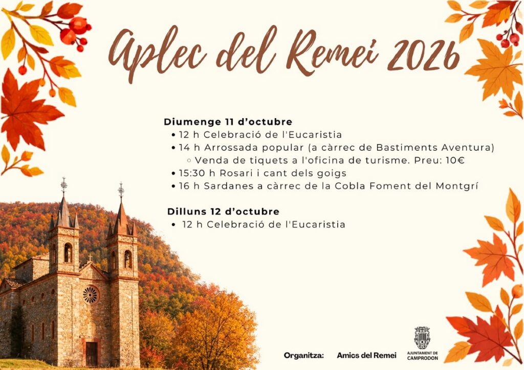 Cartell de Aplec del Remei a Camprodon